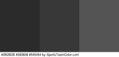 #2B2B2B #383838 #545454 Colors