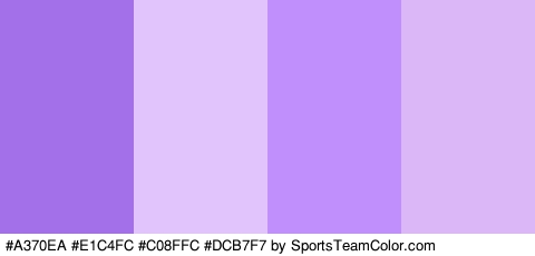 #A370EA #E1C4FC #C08FFC #DCB7F7 Colors