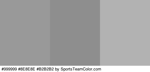 #999999 #8E8E8E #B2B2B2 Colors