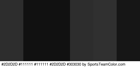 #2D2D2D #111111 #111111 #2D2D2D #303030 #161616 Colors