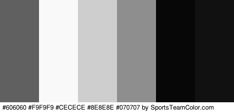 #606060 #F9F9F9 #CECECE #8E8E8E #070707 #111111 Colors