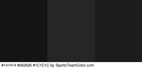 #141414 #262626 #1C1C1C Colors