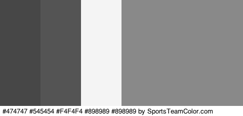 #474747 #545454 #F4F4F4 #898989 #898989 #898989 Colors