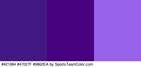 #421984 #47027F #9862EA Colors