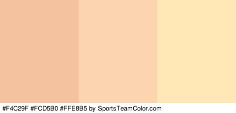 #F4C29F #FCD5B0 #FFE8B5 Colors