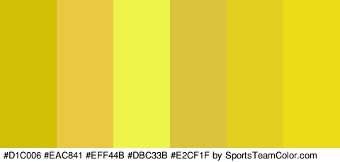 #D1C006 #EAC841 #EFF44B #DBC33B #E2CF1F #EDDB17 Colors