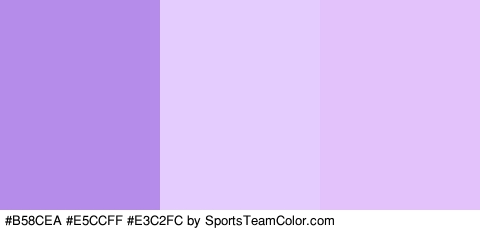 #B58CEA #E5CCFF #E3C2FC Colors