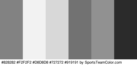 #828282 #F2F2F2 #D8D8D8 #727272 #919191 #2B2B2B Colors