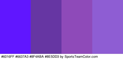 #6016FF #6637A3 #8F4ABA #8E5DD3 Colors