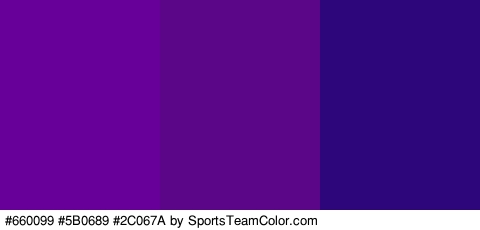 #660099 #5B0689 #2C067A Colors