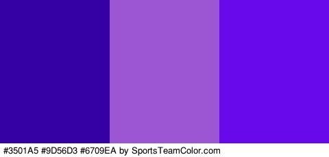 #3501A5 #9D56D3 #6709EA Colors