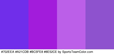 #702EEA #A21CDB #BC5FE8 #8E52CE Colors