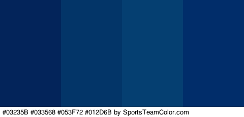 #03235B #033568 #053F72 #012D6B Colors