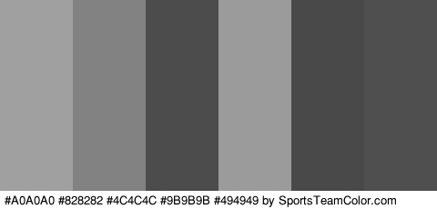 #A0A0A0 #828282 #4C4C4C #9B9B9B #494949 #4F4F4F Colors