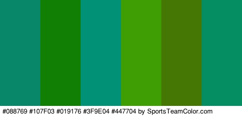 #088769 #107F03 #019176 #3F9E04 #447704 #048E62 Colors