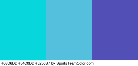 #08D6DD #54C0DD #5250B7 Colors