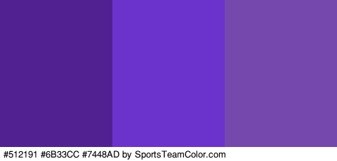 #512191 #6B33CC #7448AD Colors