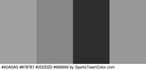 #A0A0A0 #878787 #2D2D2D #999999 Colors