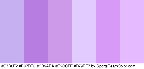 #C7B0F2 #B87DE0 #CD9AEA #E2CCFF #D79BF7 #E5BAFF Colors