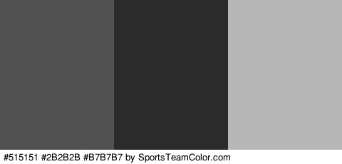 #515151 #2B2B2B #B7B7B7 Colors