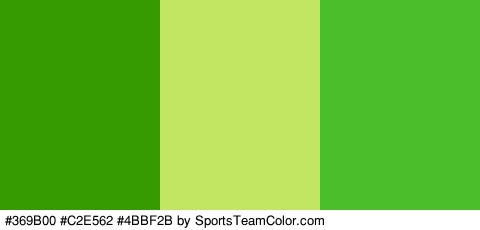 #369B00 #C2E562 #4BBF2B Colors