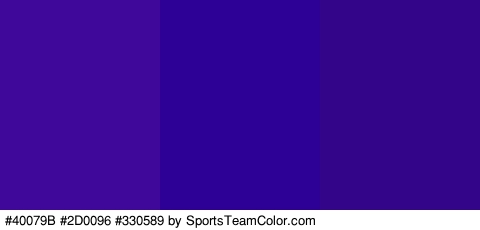 #40079B #2D0096 #330589 Colors