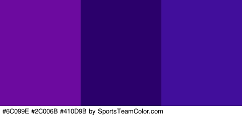 #6C099E #2C006B #410D9B Colors