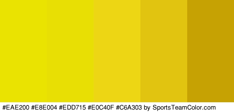 #EAE200 #E8E004 #EDD715 #E0C40F #C6A303 Colors