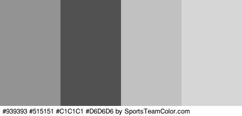 #939393 #515151 #C1C1C1 #D6D6D6 Colors