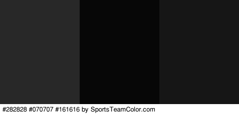 #282828 #070707 #161616 Colors