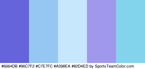 #6664DB #96C7F2 #C7E7FC #A098EA #82D4ED Colors