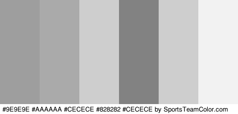 #9E9E9E #AAAAAA #CECECE #828282 #CECECE #F2F2F2 Colors