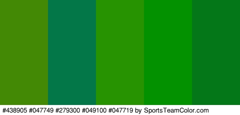 #438905 #047749 #279300 #049100 #047719 Colors