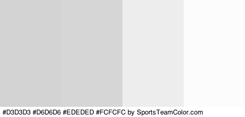 #D3D3D3 #D6D6D6 #EDEDED #FCFCFC Colors