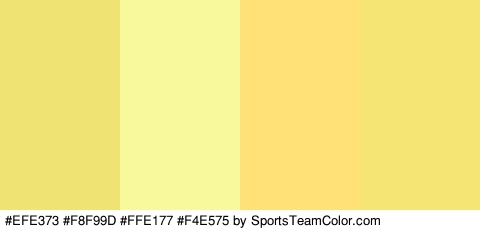 #EFE373 #F8F99D #FFE177 #F4E575 Colors