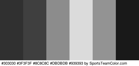 #303030 #3F3F3F #8C8C8C #DBDBDB #939393 #191919 Colors