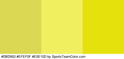 #DBD953 #EFEF5F #E5E10D Colors