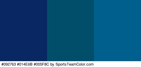 #092763 #014E6B #005F8C Colors