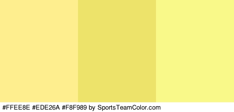 #FFEE8E #EDE26A #F8F989 Colors