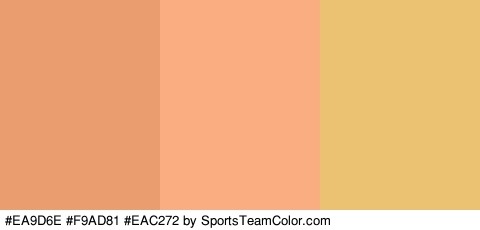 #EA9D6E #F9AD81 #EAC272 Colors