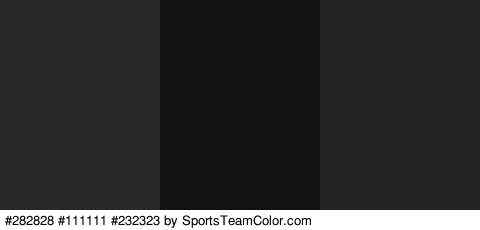 #282828 #111111 #232323 Colors