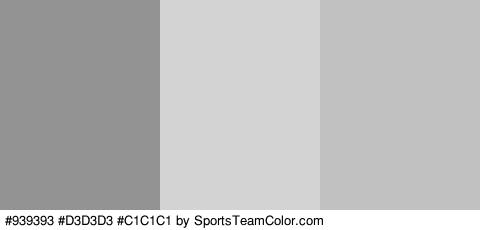 #939393 #D3D3D3 #C1C1C1 Colors