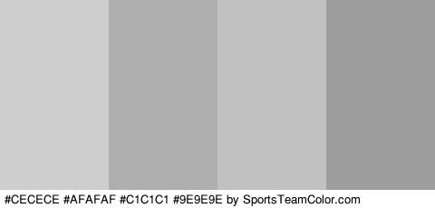 #CECECE #AFAFAF #C1C1C1 #9E9E9E Colors