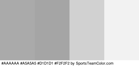 #AAAAAA #A5A5A5 #D1D1D1 #F2F2F2 Colors