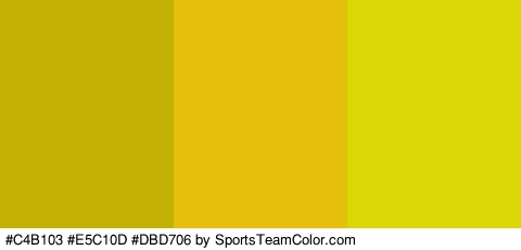 #C4B103 #E5C10D #DBD706 Colors