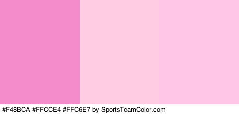 #F48BCA #FFCCE4 #FFC6E7 Colors