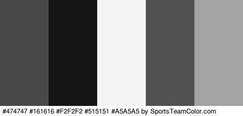 #474747 #161616 #F2F2F2 #515151 #A5A5A5 Colors