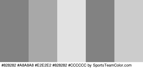 #828282 #A8A8A8 #E2E2E2 #828282 #CCCCCC Colors