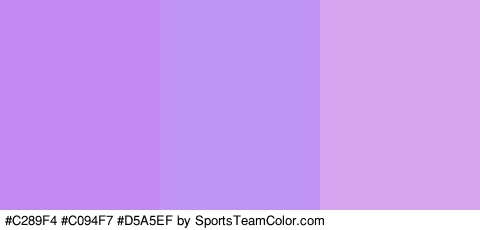 #C289F4 #C094F7 #D5A5EF Colors