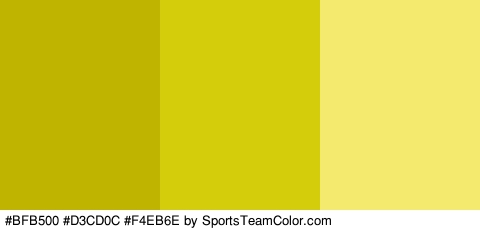 #BFB500 #D3CD0C #F4EB6E Colors